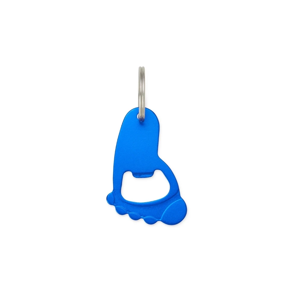 Chaveiro Metal Abridor, cor AZUL