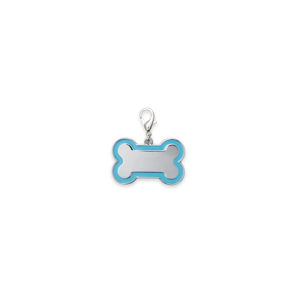 Chaveiro de Identificação Pets, cor AZUL CLARO
