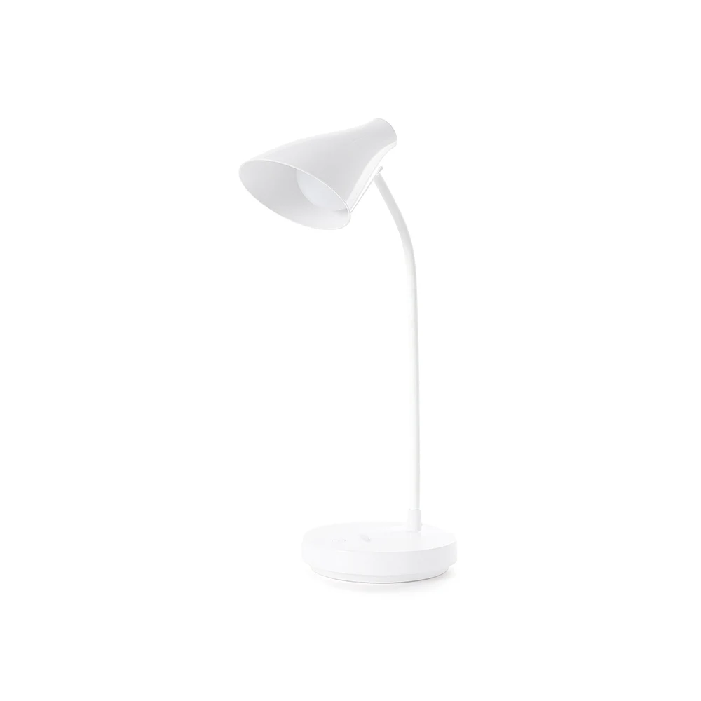Luminária Articulável em Led Recarregável, cor BRANCO