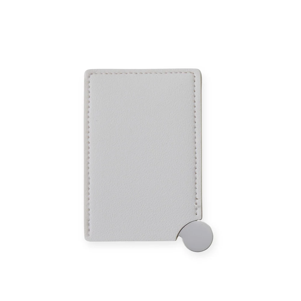 Espelho de Aço Inox, cor BRANCO