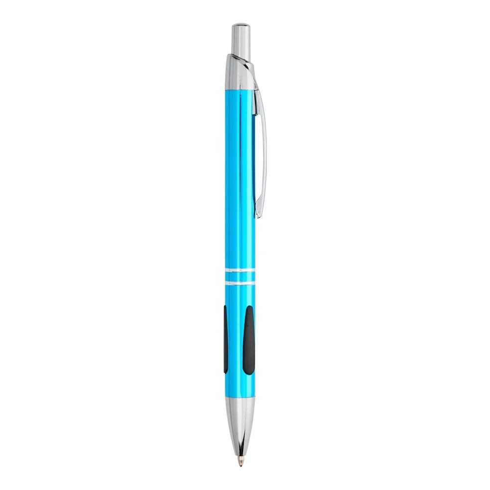 Caneta Metal, cor AZUL CLARO