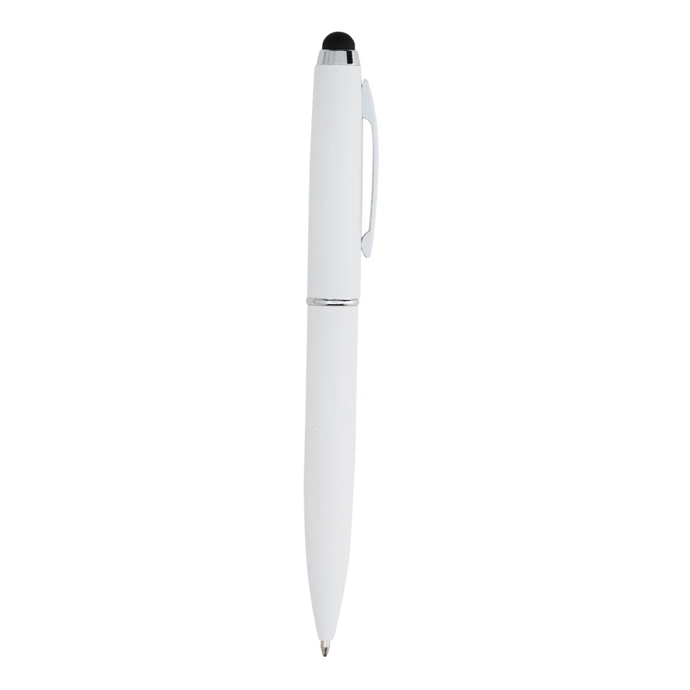 Caneta Metal Touch, cor BRANCO