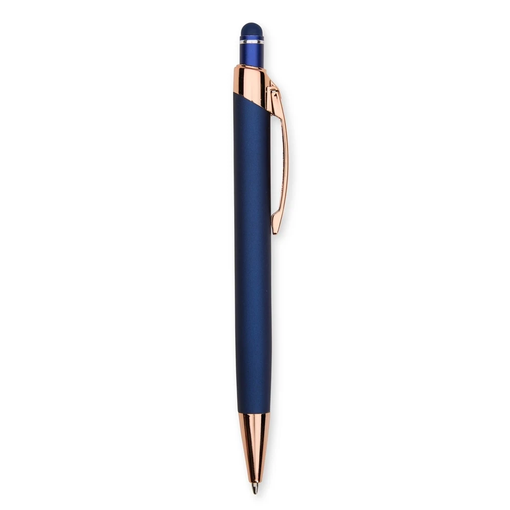 Caneta Metal Touch, cor AZUL