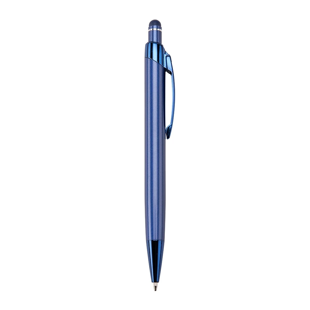 Caneta Metal Touch, cor AZUL