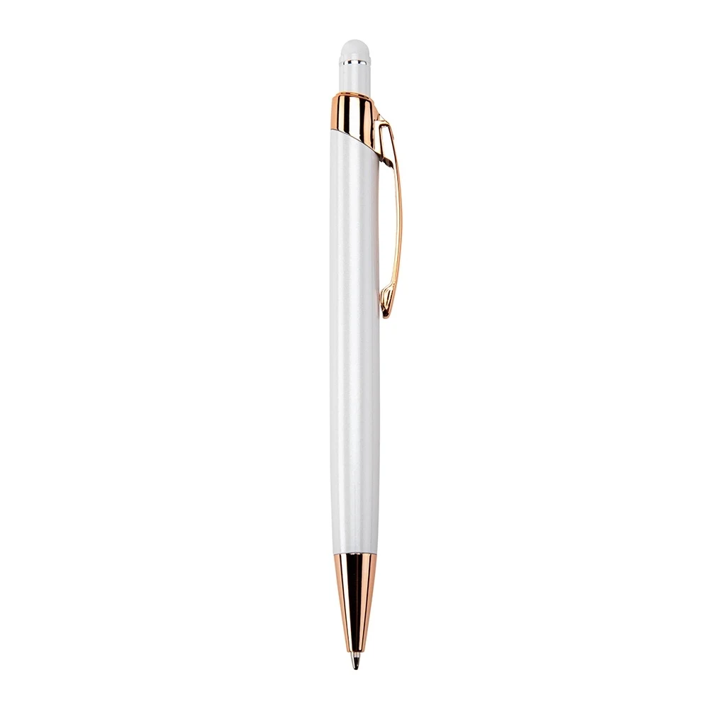 Caneta Metal Touch, cor BRANCO