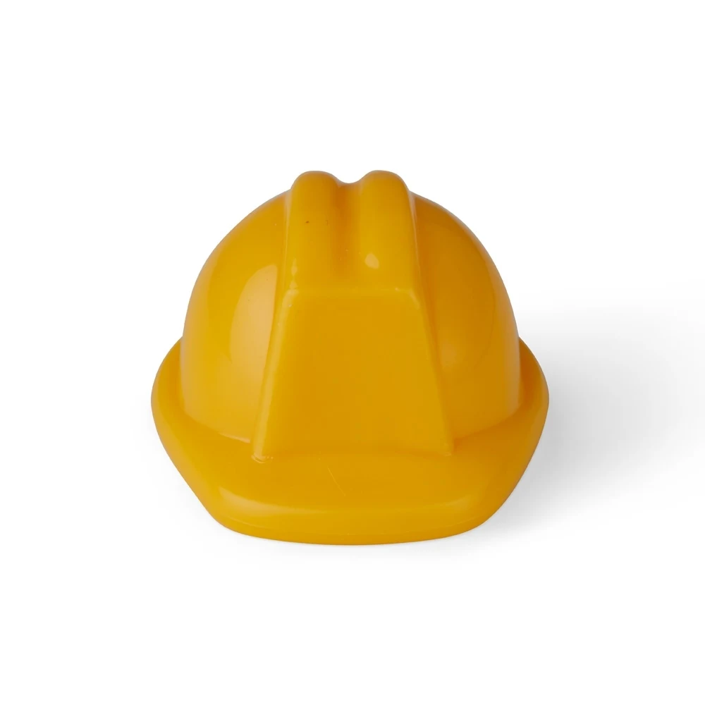 Chaveiro Capacete EPI Plástico, cor AMARELO