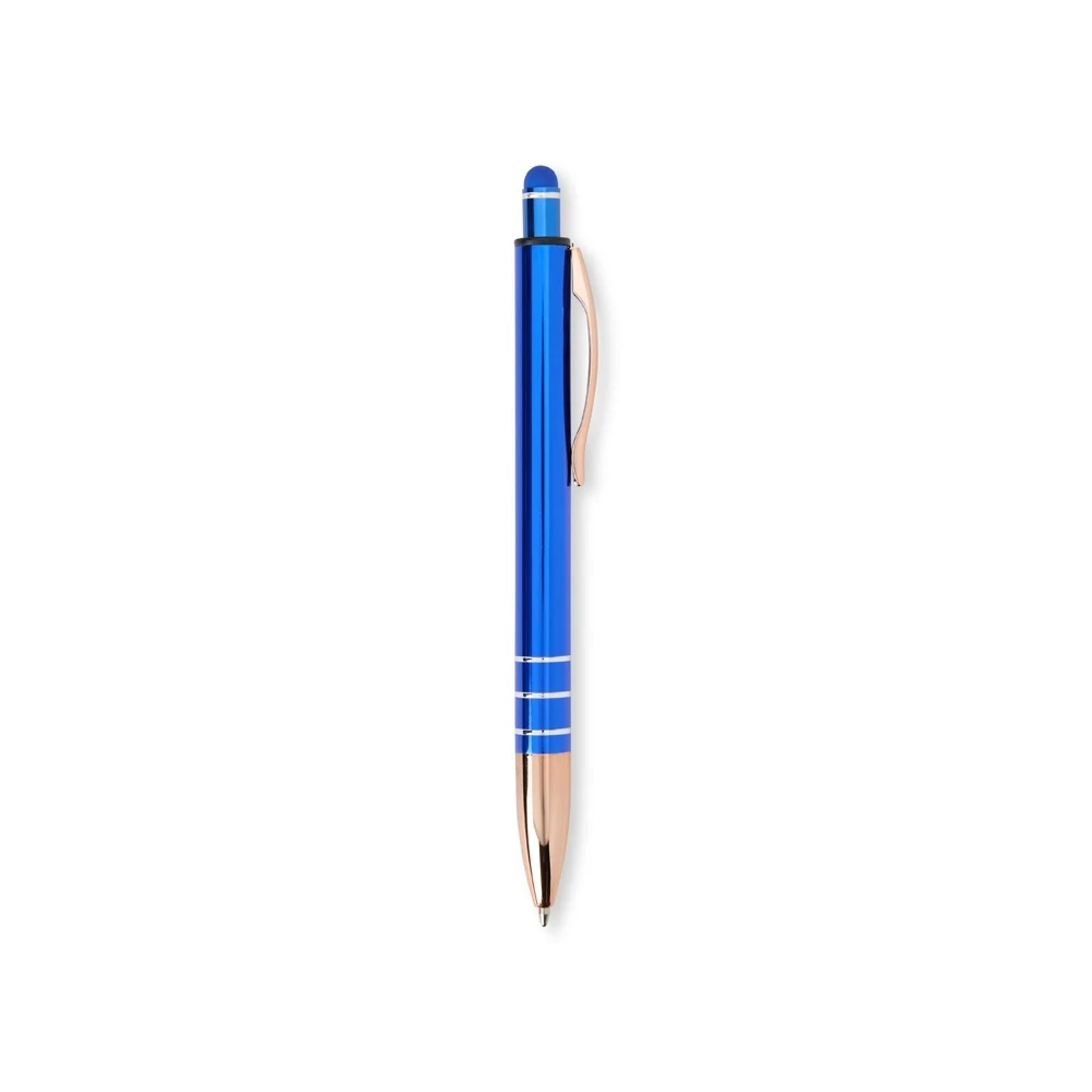 Caneta Metal Touch, cor AZUL