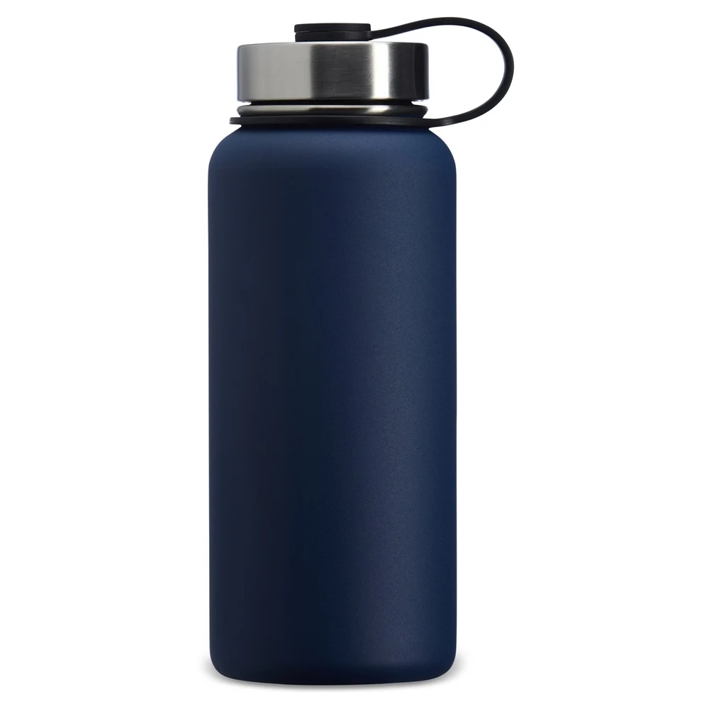 Garrafa Térmica Inox 950ml, cor AZUL
