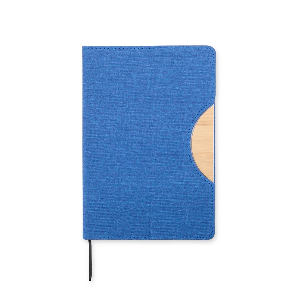 Caderneta com Suporte de Celular, cor AZUL