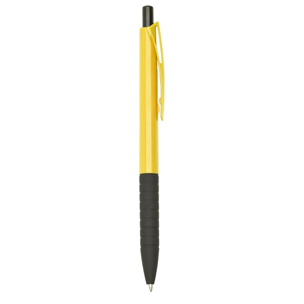 Caneta Plástica, cor AMARELO