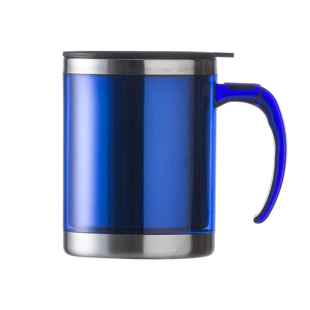 Caneca acrílica 400ml, cor AZUL