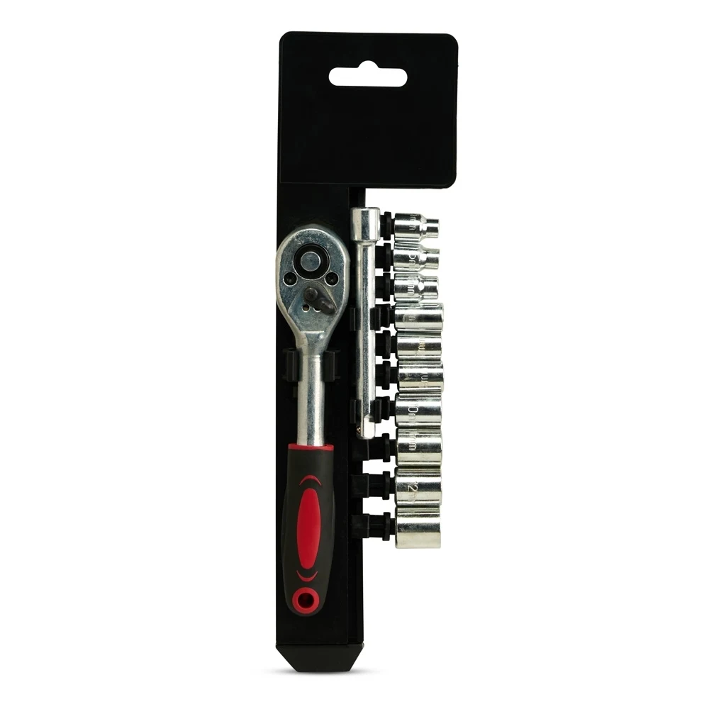 Kit Ferramentas 12 Peças, cor PRETO