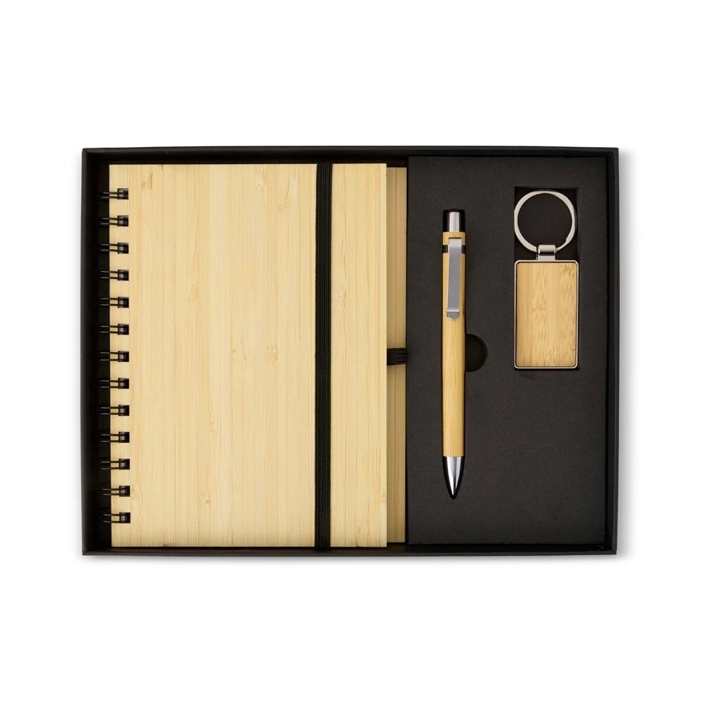 Kit Executivo Ecológico 3 Peças, cor PRETO