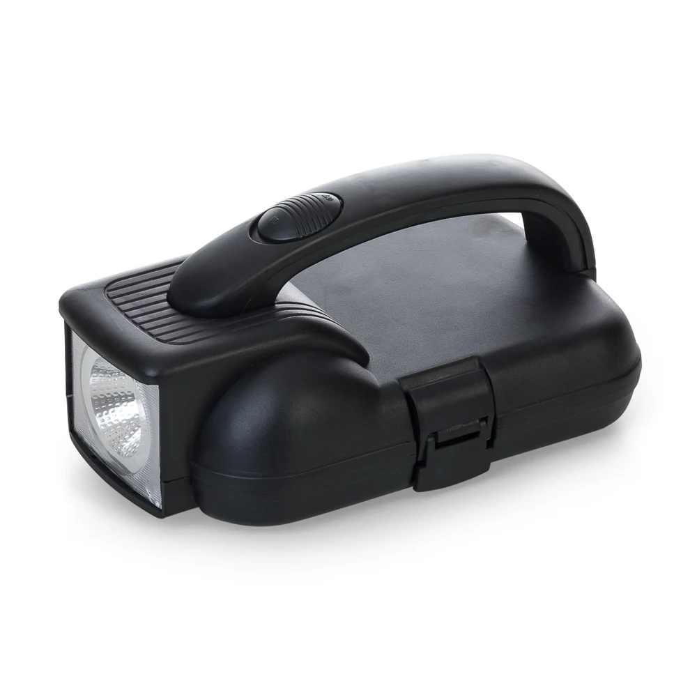 Kit Ferramentas 19 Peças com Lanterna, cor PRETO