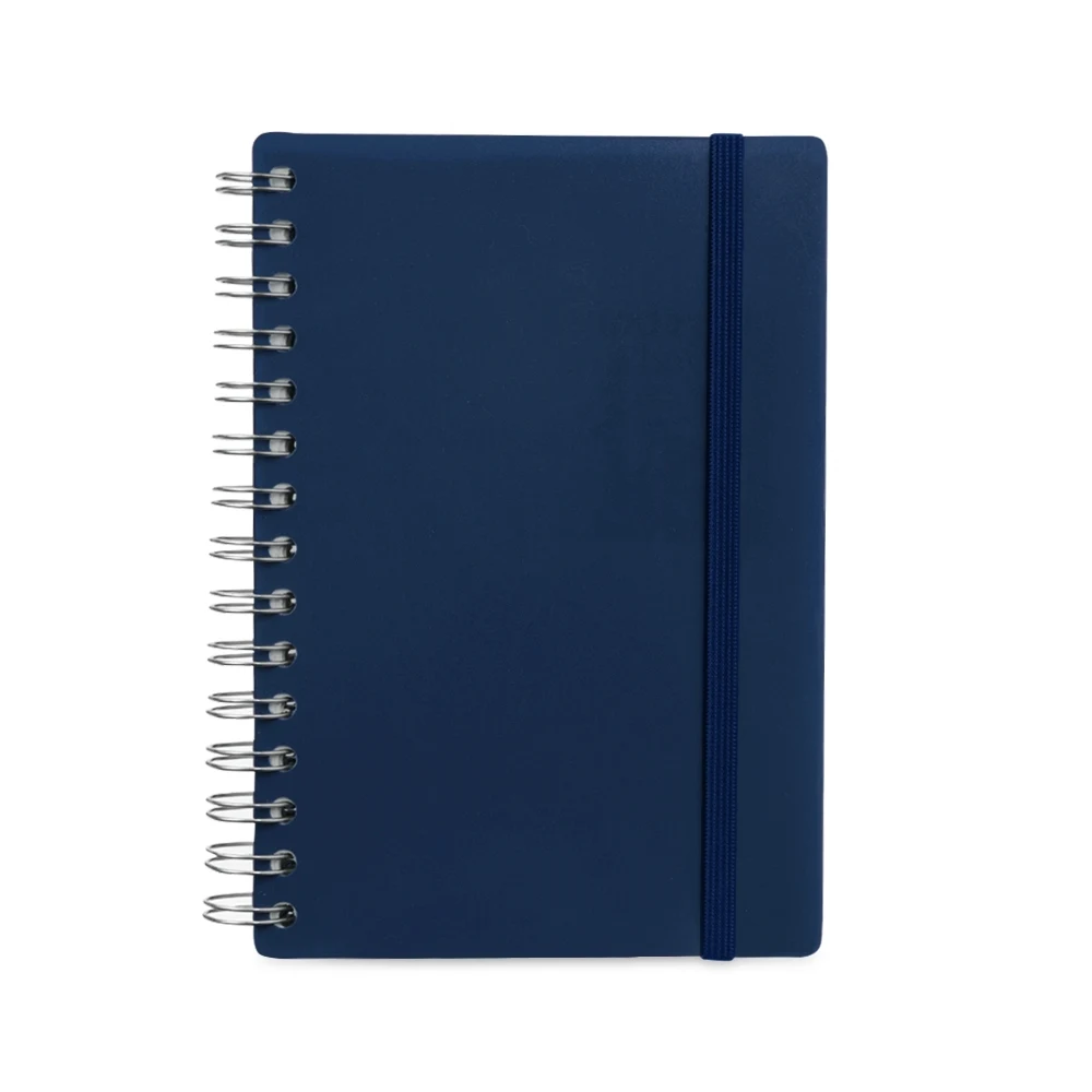 Agenda Diária 2027, cor AZUL ESCURO