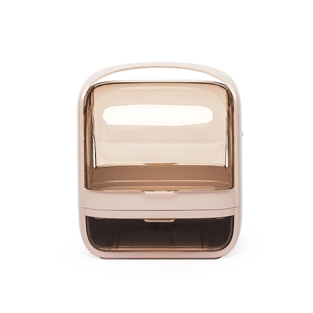 Caixa Organizadora de Cosméticos, cor ROSA