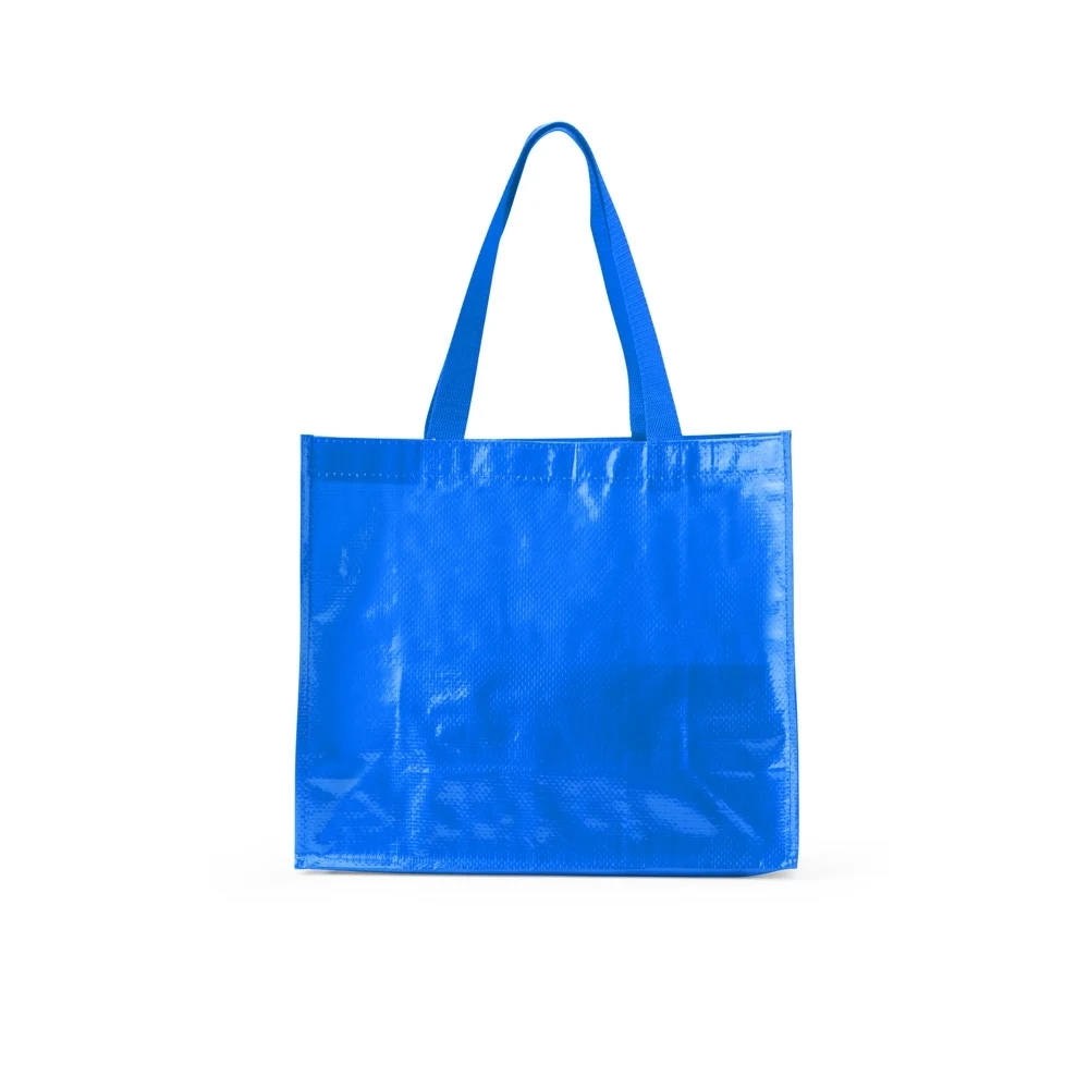 Sacola Plástica, cor AZUL