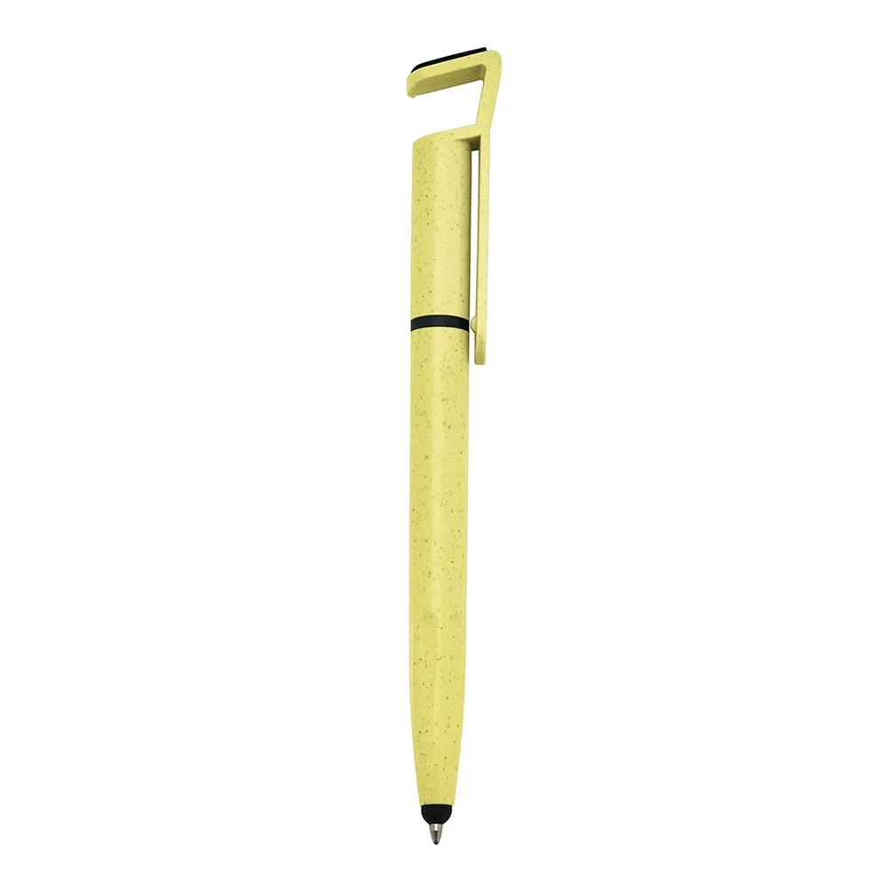Estojo Fibra de Bambu, cor AMARELO