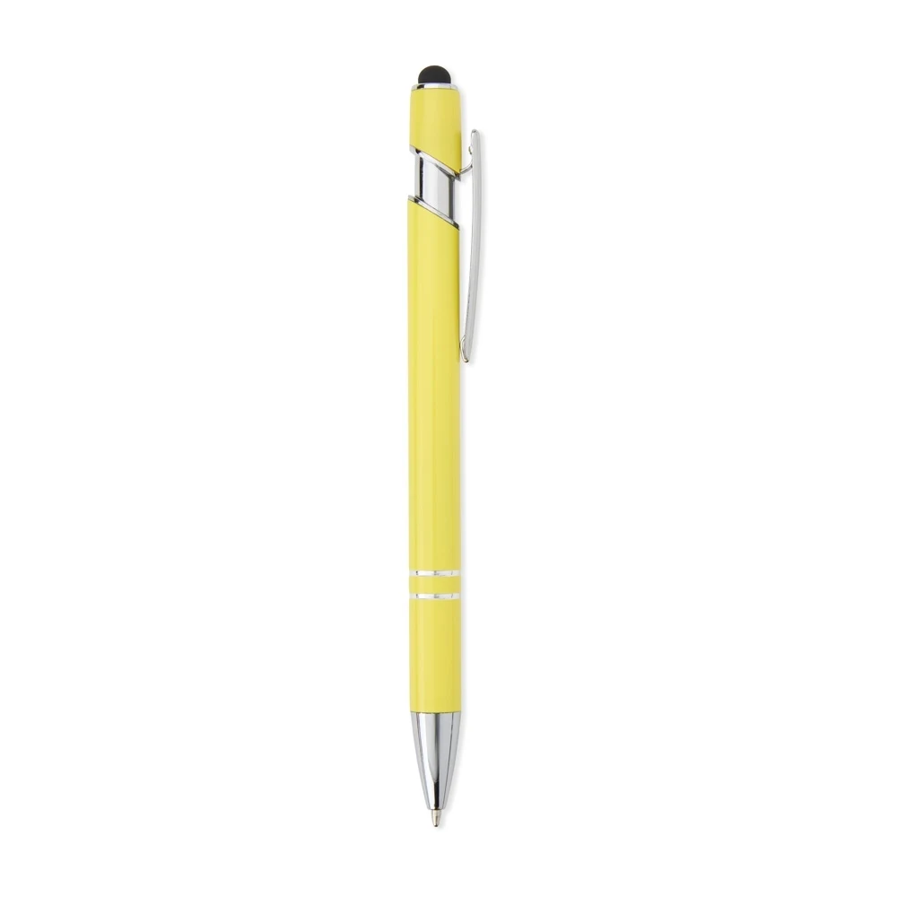 Caneta Metal Touch, cor AMARELO