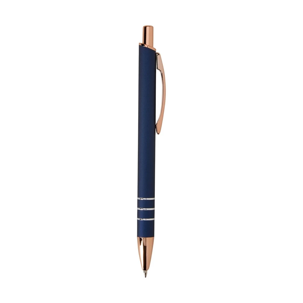 Caneta Metal, cor AZUL ESCURO