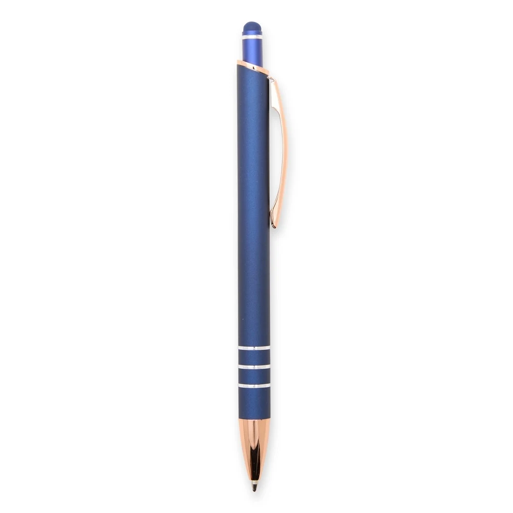 Caneta Metal Touch, cor AZUL