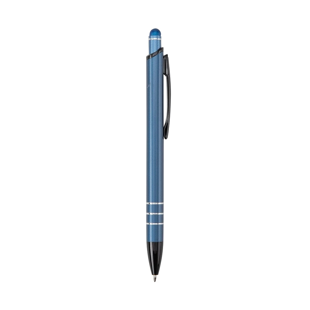 Caneta Metal Touch, cor AZUL