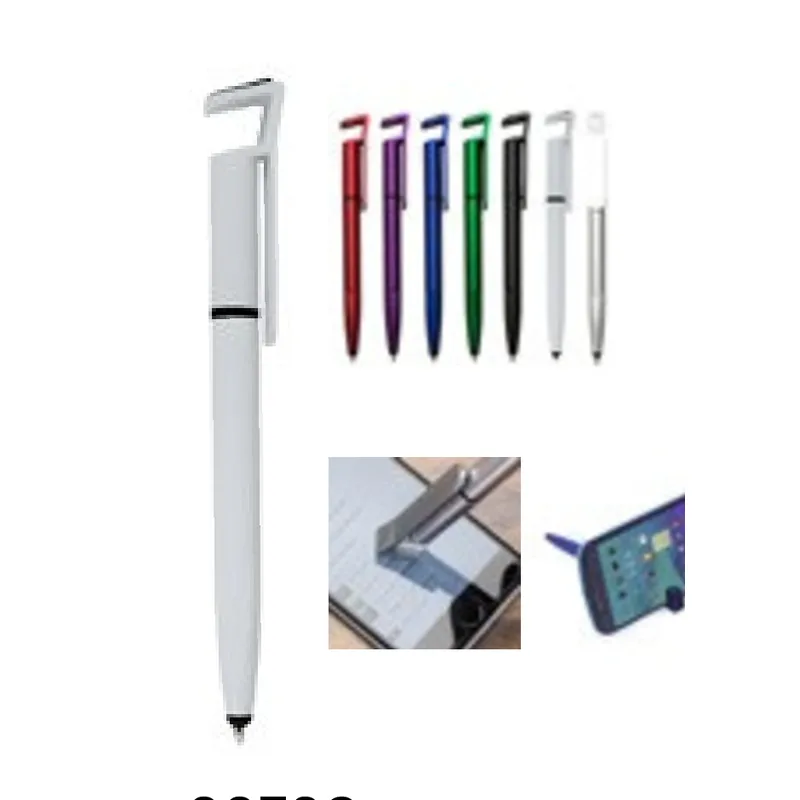 Caneta Plástica Touch com Suporte