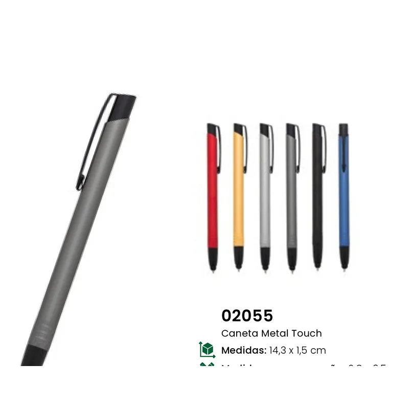 Caneta Metal Touch