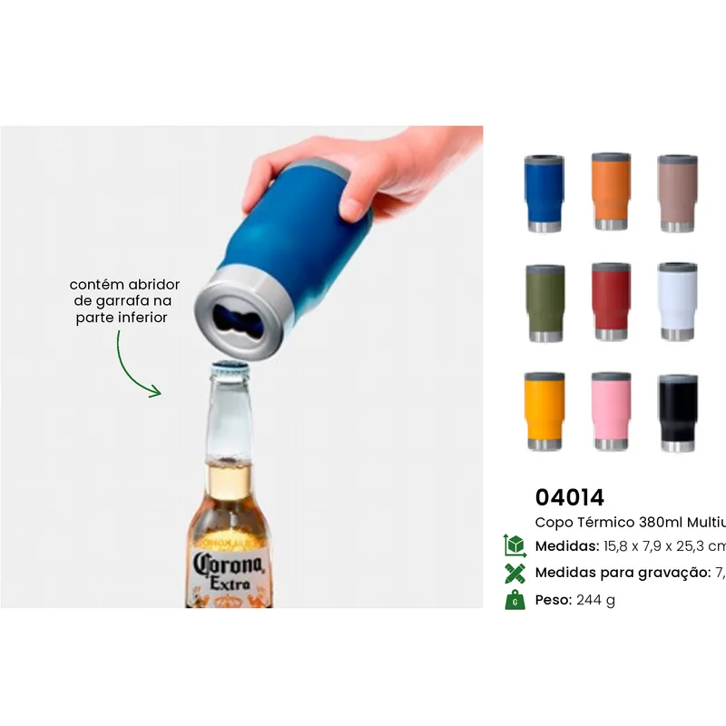 Copo Térmico 380ml Multiuso