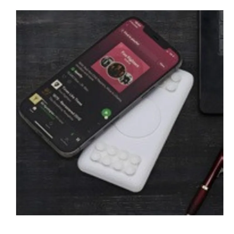Power Bank 10.000mAh com Carregamento via Indução ou via Cabo