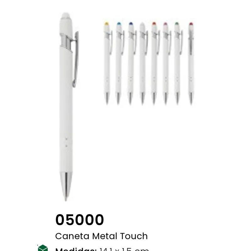 Caneta Metal Touch