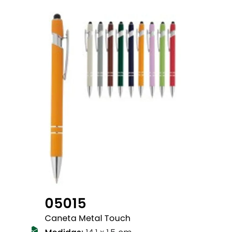 Caneta Metal Touch