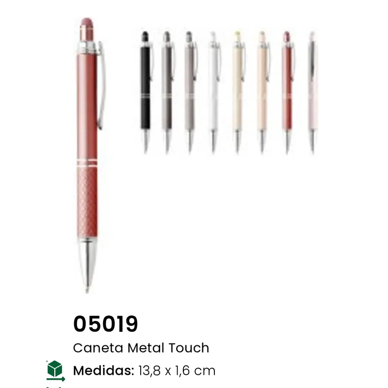 Caneta Metal Touch