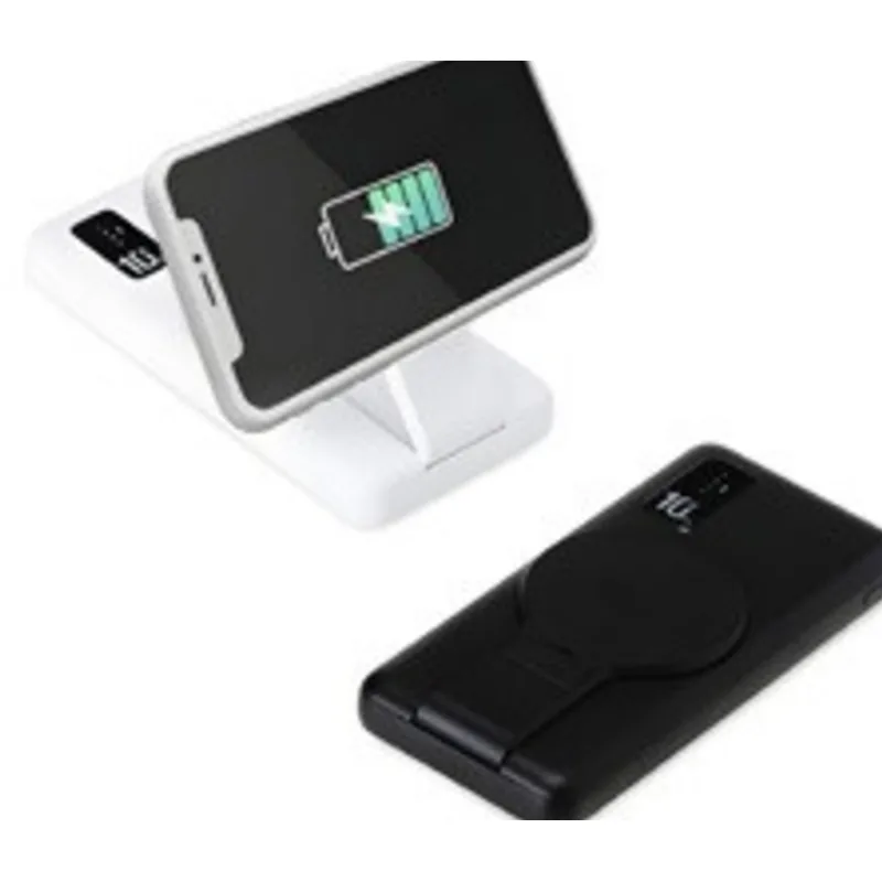 Power Bank 10.000mAh com Carregamento via Indução ou via Cabo
