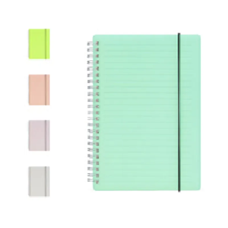 Caderno A5 Plástico