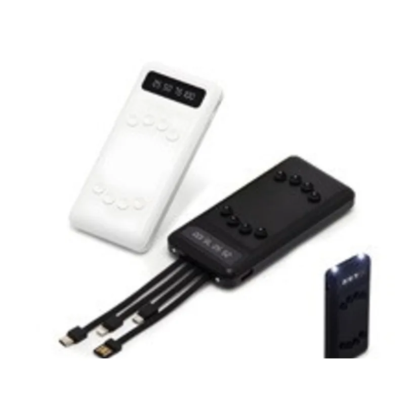 Power Bank 10.000mAh com Lanterna e Multissaídas