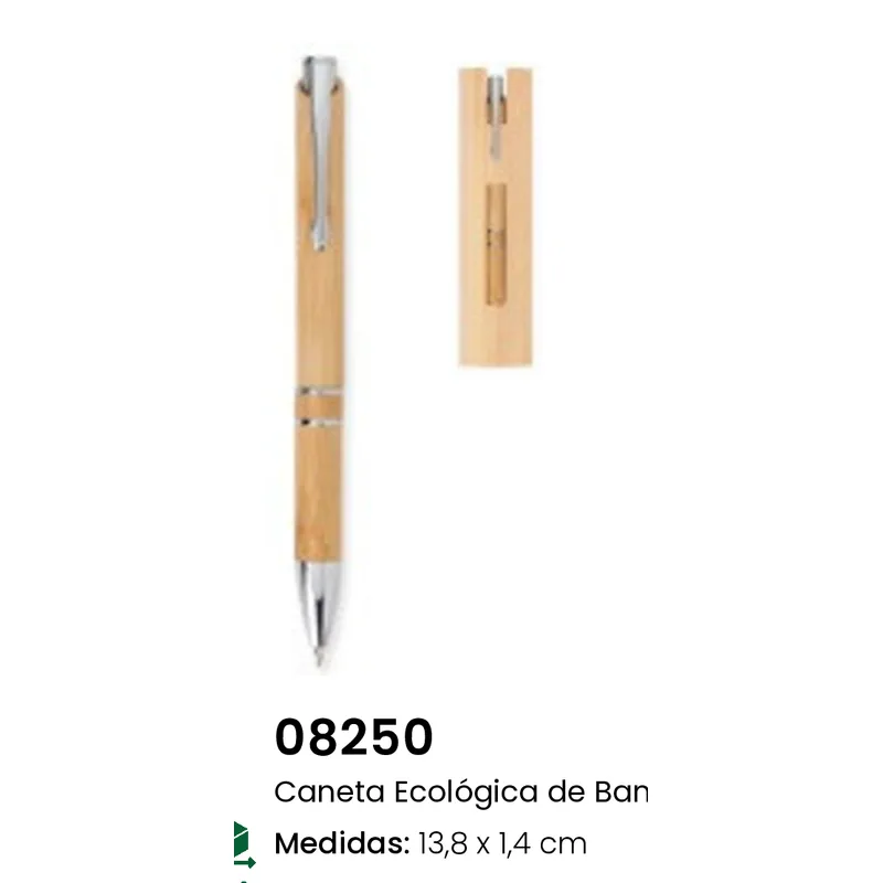 Caneta Ecológica de Bambu