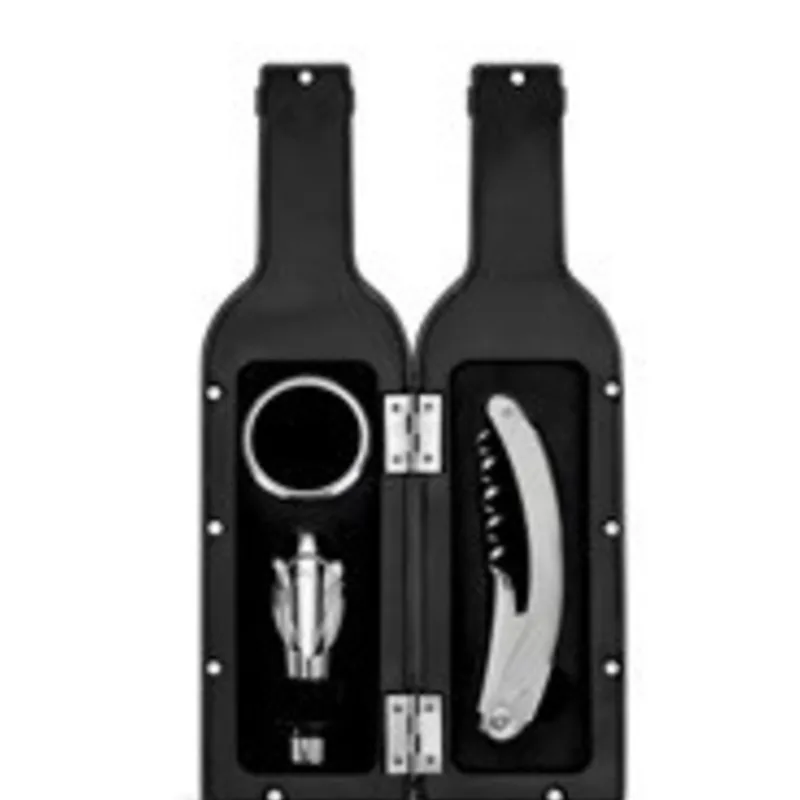 Kit Vinho Garrafa 3 Peças