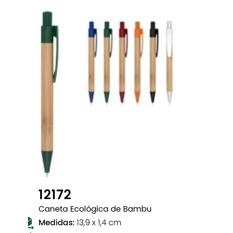 Caneta Ecológica de Bambu