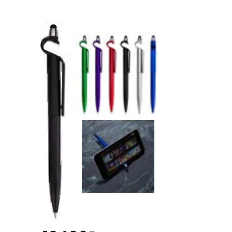 Caneta Plástica Touch com Suporte