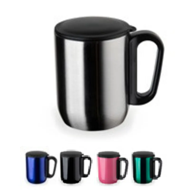 Caneca Inox Parede Dupla 230ml