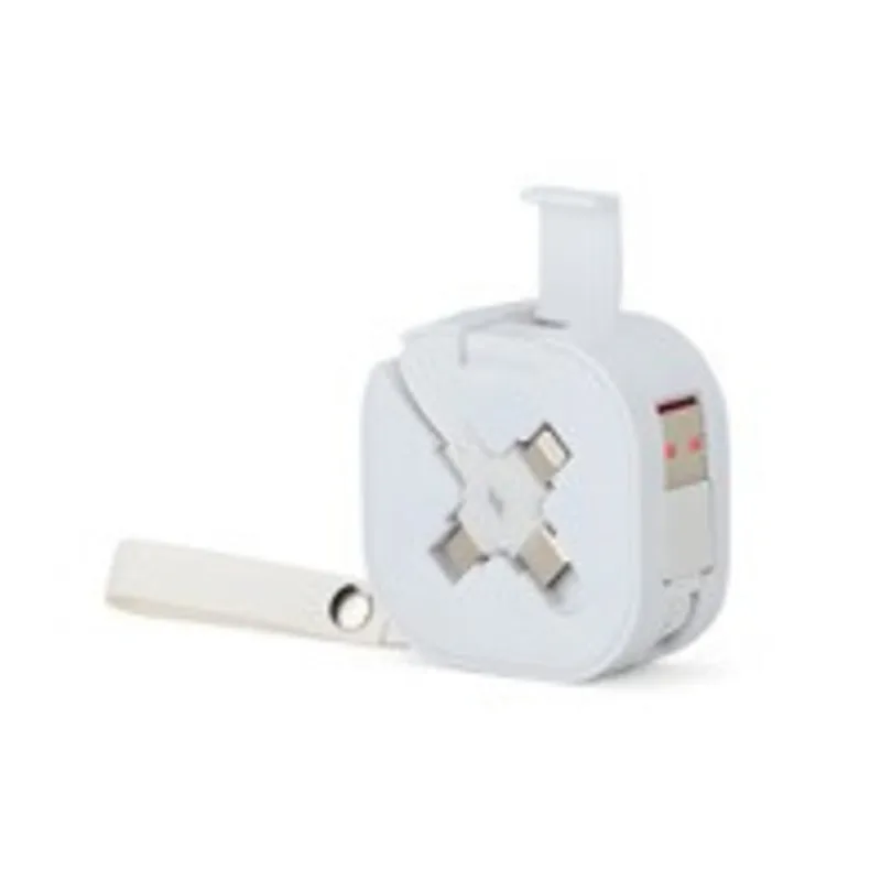 Cabo USB retrátil 3 em 1
